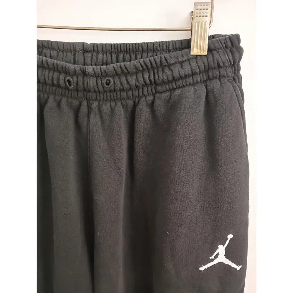 Jordan Jumpman Youth XL 13-15yrs Black Jogger Sweatpants Athletic Pants